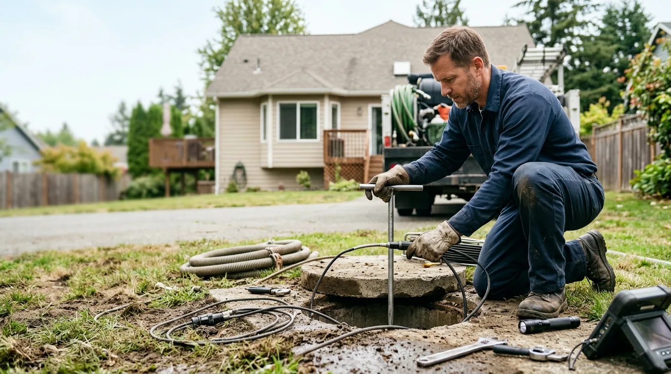 Septic Tank Pumping in Pullman, WA